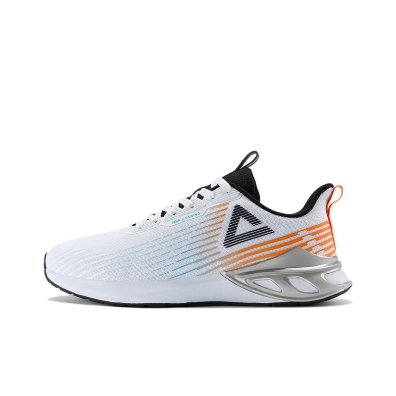 PEAK Anti Slip And Wear Resistant Breathable Low Top Training Running Shoes Men's Baymax Orange-0