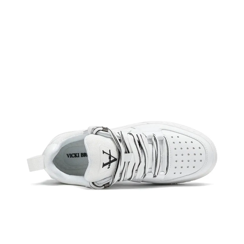 VICKI BROWN Jeans Stylish Skateboarding Shoes Unisex-20