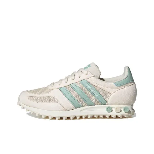 Adidas Originals LA Trainer OG Casual Shoes Women's Low-Top Beige/Green