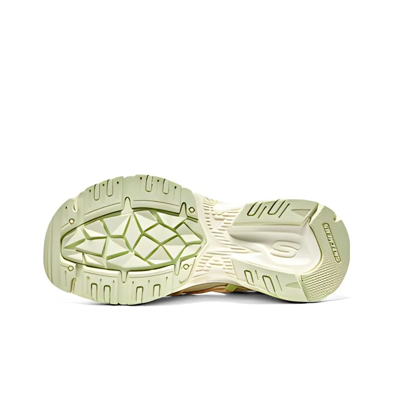 Skechers D'lites Sandal 'White Grey Green' Women's-3