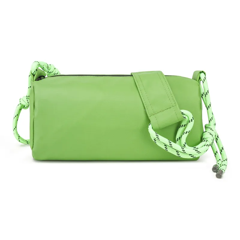 NOMK PU Toast Bag Workwear Bag Messenger Bag Backpack Crossbody Bag Small Size Unisex Multicolor-21