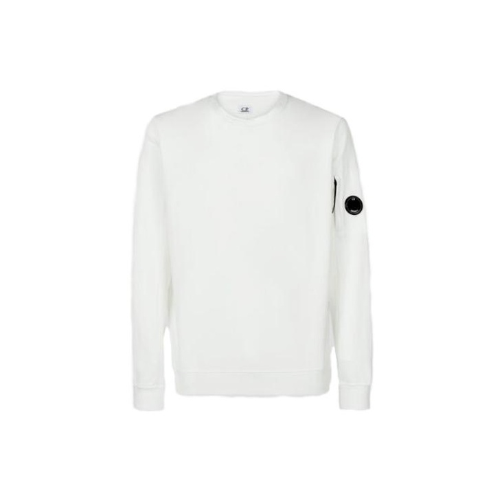 Cp company white hoodie best sale