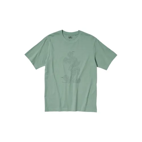 UNIQLO X Disney Co-branded SS23 T-Shirts Unisex Green