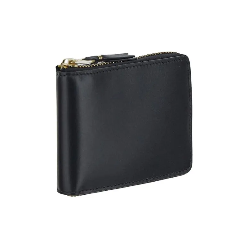 CDG Leather Wallet Regular Women's Black-1