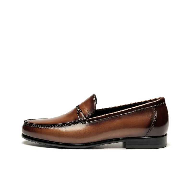 J.BENATO Dress Shoes Men's Coffee-0