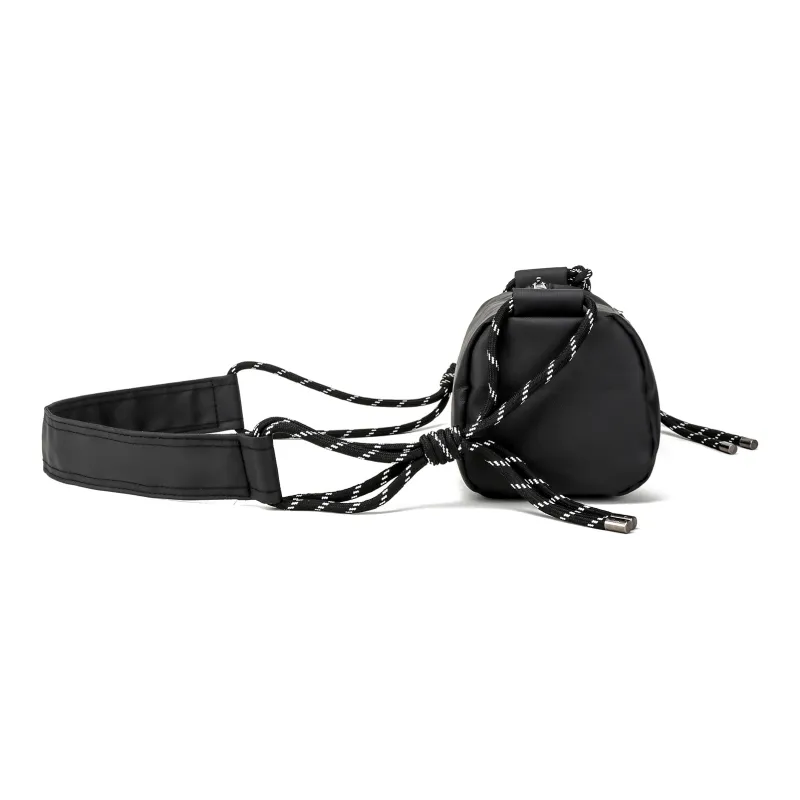 NOMK PU Toast Bag Workwear Bag Messenger Bag Backpack Crossbody Bag Small Size Unisex Multicolor-8