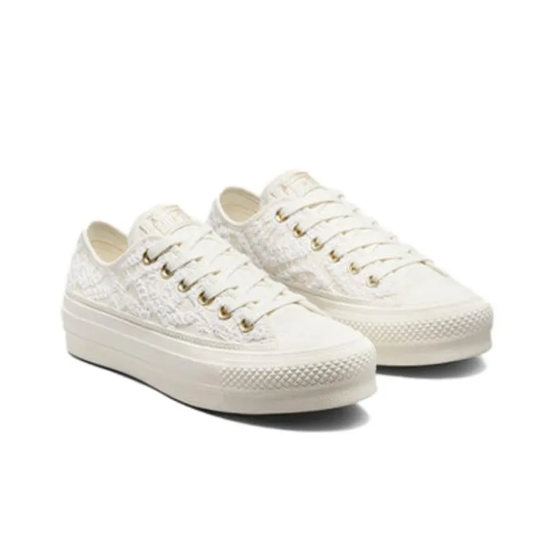 Converse Women's Chuck Taylor All Star Lift Platform Low 'Daisy Cord' Women's-1