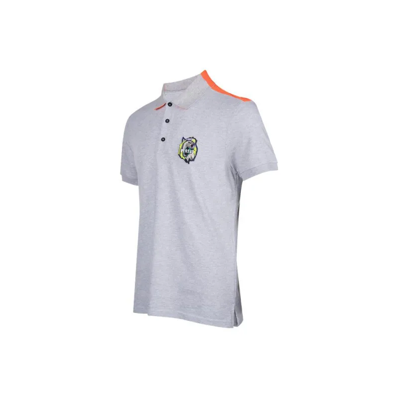 VERSACE Polo Shirts Men Gray-3