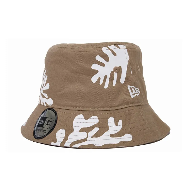 New Era Bucket Hats Unisex Khaki-1
