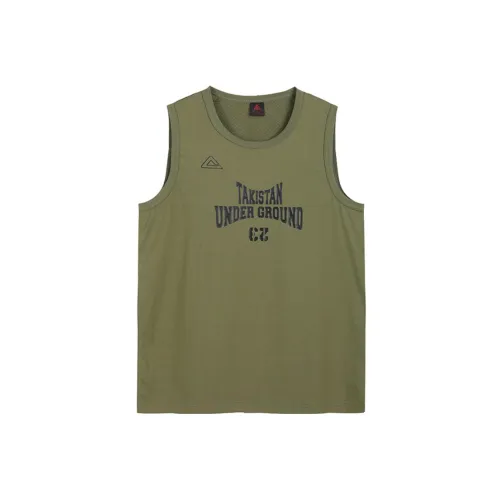 PEAK Basketball Culture Series Basketball Jersey Men Army Green