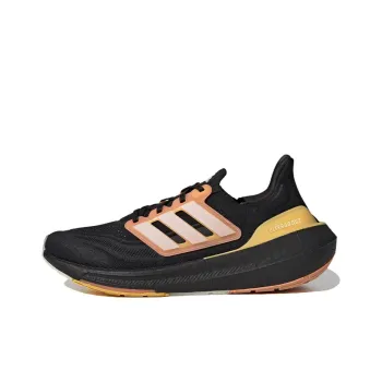 Adidas Ultra Boost Light Core Black White Tint Screaming Orange
