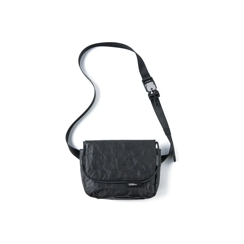 COMBACK Polyester Crossbody Bag Trumpets Unisex White/Black-4