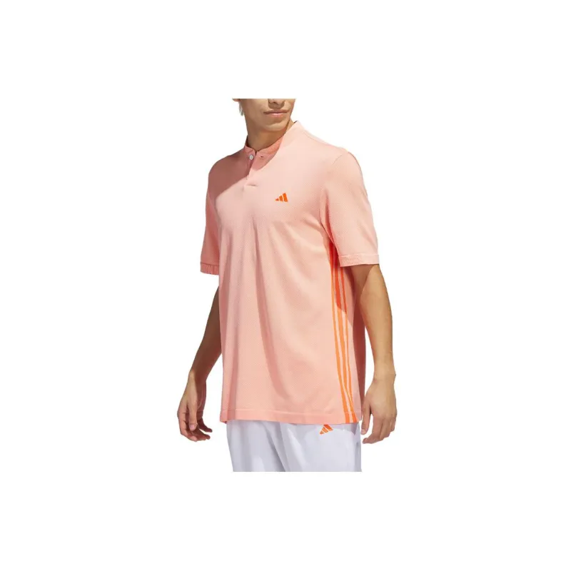 Adidas Polo Shirts Men Half Impact Orange-1