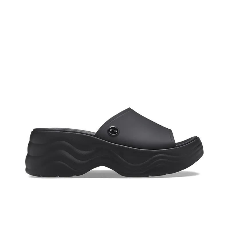 Crocs Skyline Slide Sandals 'Black' Women's-1