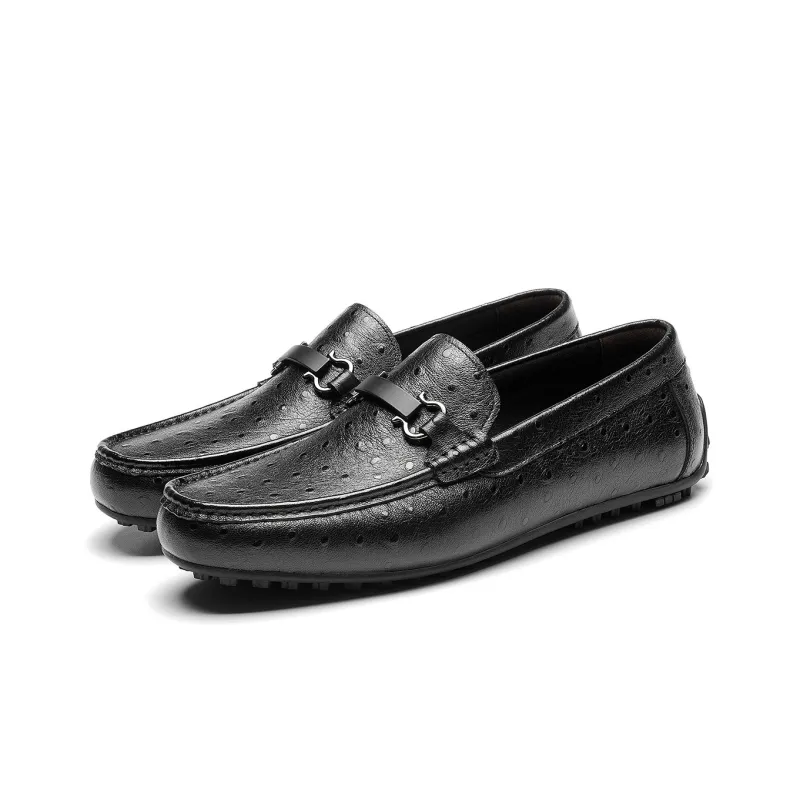 J.BENATO Beanie Shoes Men's Black-2