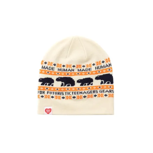 HUMAN MADE Beanies Unisex Beige