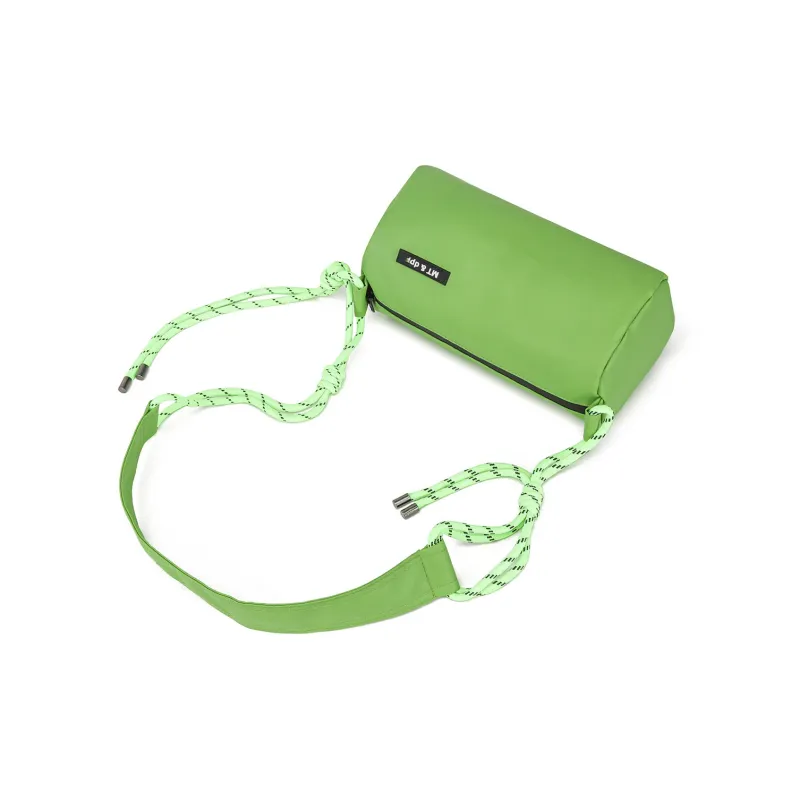NOMK PU Toast Bag Workwear Bag Messenger Bag Backpack Crossbody Bag Small Size Unisex Multicolor-22