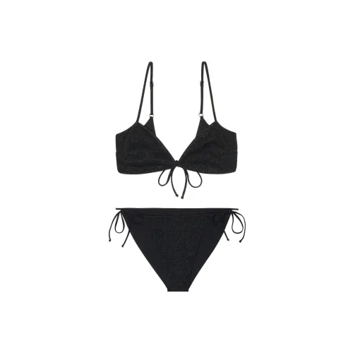 Balenciaga Two-Piece Swimsuits Women's Black