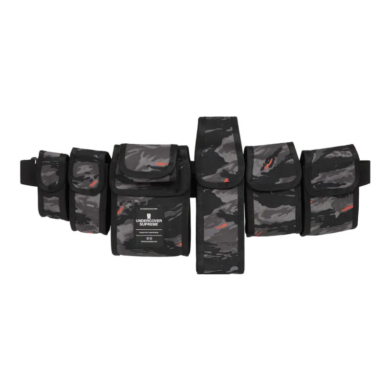 Supreme Co branded Collection Polyester Fanny Pack Regular Unisex Black-0