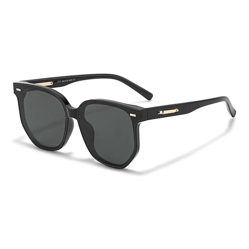 Sagawa TR/Memory Plastic Irregular Shape Sunglasses Unisex-1