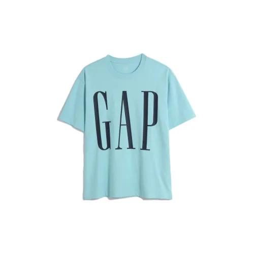 GAP T-Shirts Unisex Light Blue