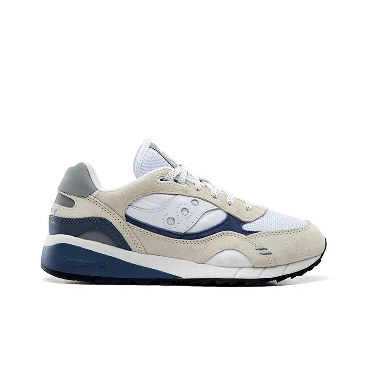 Saucony Shadow 6000 White Grey Navy-1