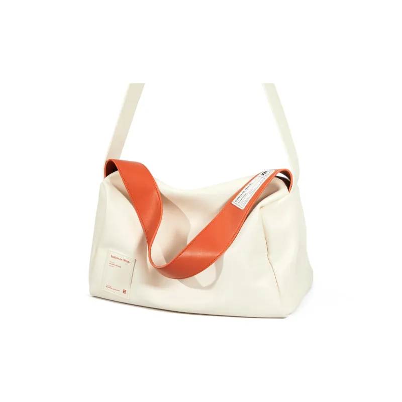 LIVEBOX EN DIRECT PU Commute Bag, Shoulder Bag, Crossbody Bag Tubas Women's Ecru-0