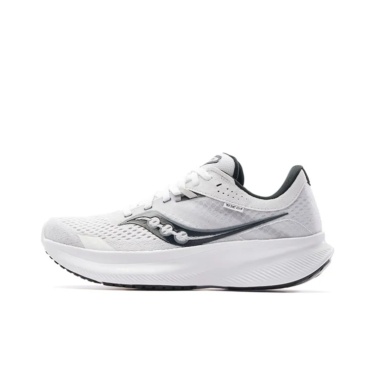 Saucony Ride 16 Running Shoes Women's Low Top Black/White-0
