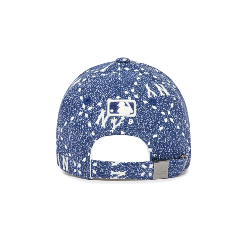 MLB Cotton Baseball Caps Unisex Blue-3