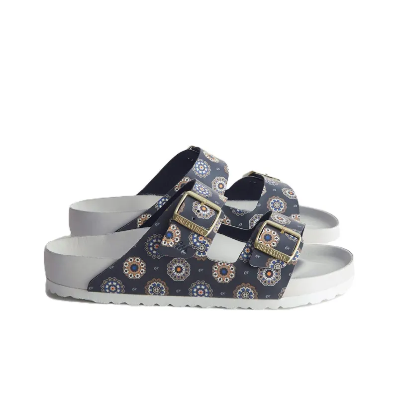 Birkenstock Arizona Kith Birko-Flor Navy Blazer-2