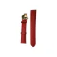 18# Red Red Line Lizard Pattern Gold Butterfly Clasp Belt