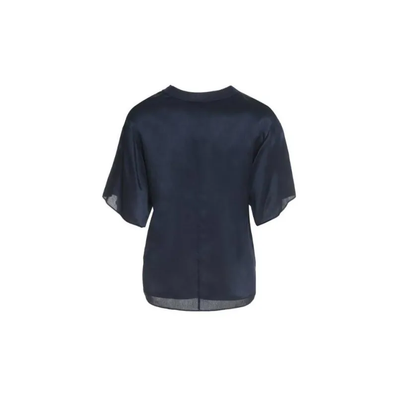 VINCE Short sleeve Silk T shirt-1