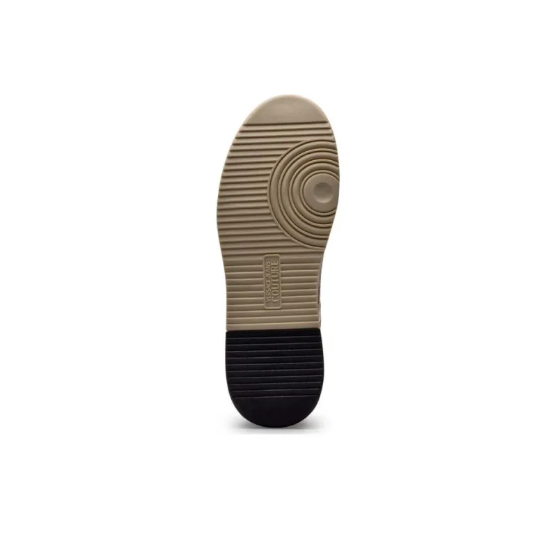 VERSACE JEANS Stylish Skateboarding Shoes Men's Black White-4