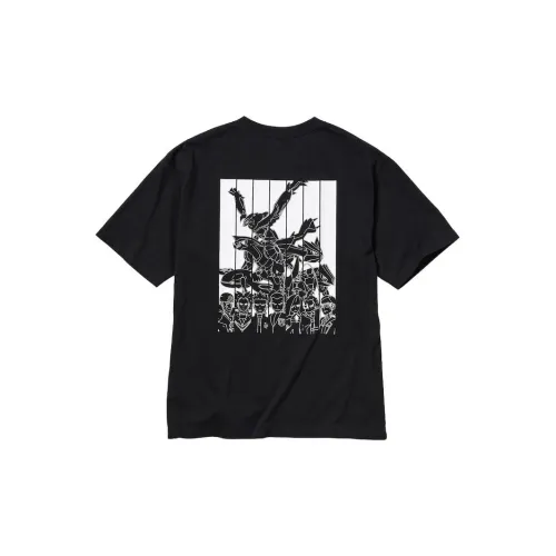 UNIQLO X Pokémon Co-branded SS23 T-Shirts Unisex Black