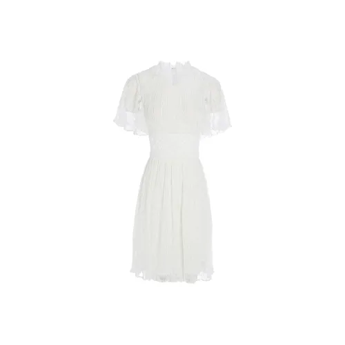 Marie Elie Short-Sleeved Dresses Women's White