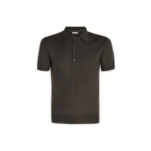 Valentino Polo Shirts Men Black