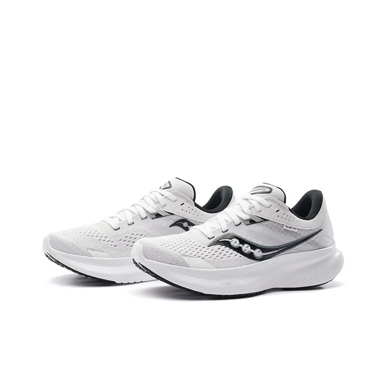 Saucony Ride 16 Running Shoes Women's Low Top Black/White-2