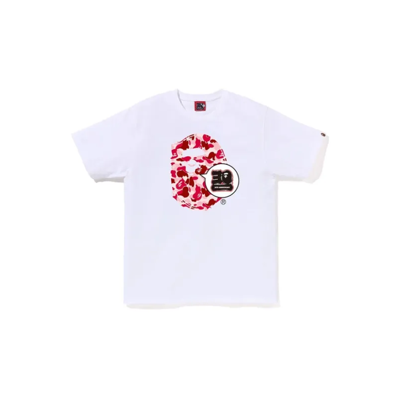 Bape Store Hiroshima Bape 30th Anniversary Ape Head Tee Set-1