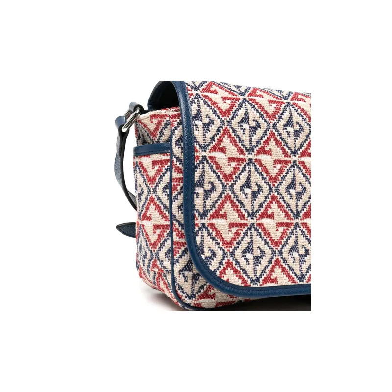 GUCCI Canvas Canvas Messenger Bag Shoulder Bag Crossbody Bag Kids' Red/multicolored-3