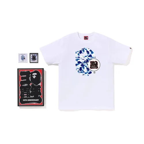 BAPE Store Nagoya Bape 30th Anniversary Ape Head Tee Set 