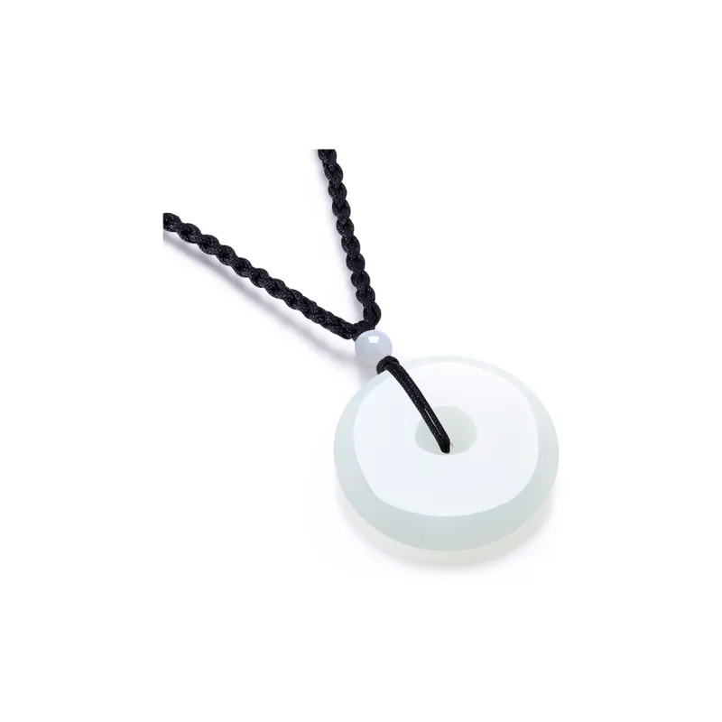 ZHOU LIU FU Pendants White Jade Unisex-9