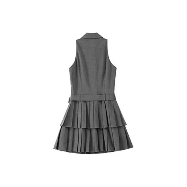BANANA CICI Sleeveless Dresses Women's Gray-1