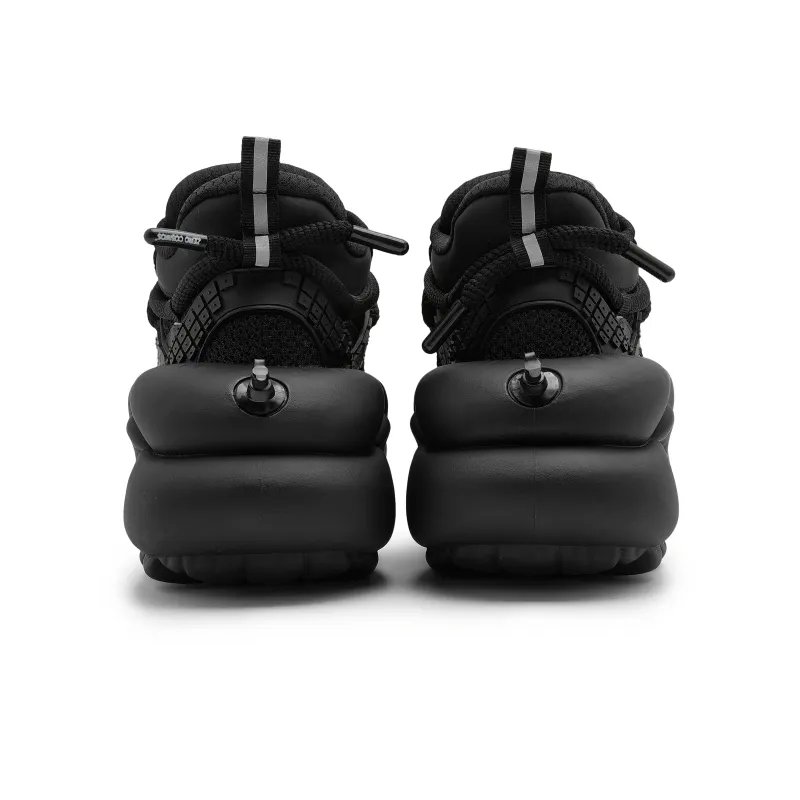 ZERO COSMOS Weightlessness Series Low Top Platform Shoes Unisex Black-5