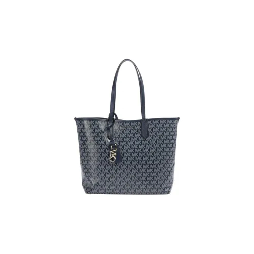 MICHAEL KORS Cotton Tote Bag, Shopping Bag, Shoulder Bag, Handbag Regular Women's Blue