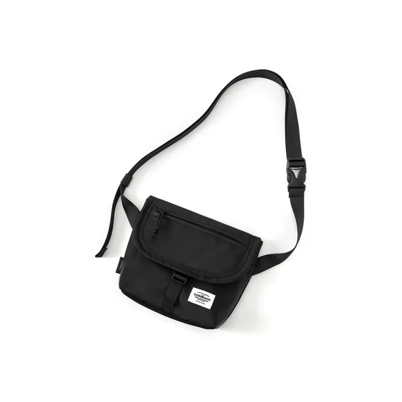 COMBACK Polyamide Pochette, Shoulder Bag, Crossbody Bag Trumpets Unisex Black/Avocado Green-1