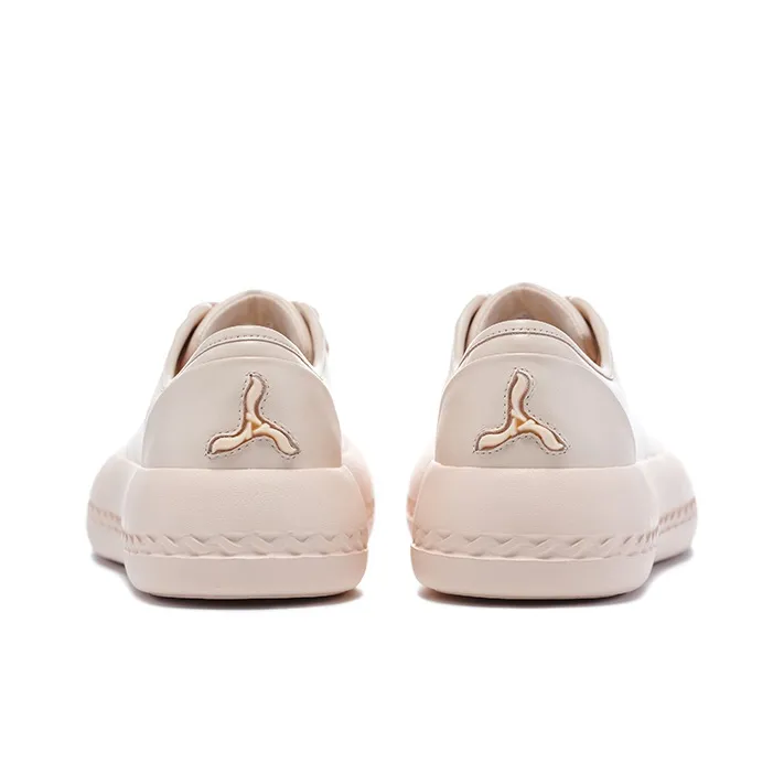 LI NING 1990 Low Top Skateboard Shoes Women's Pink-3