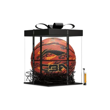 LiNing Rubber Basketball Black Red Size 7 Ball Training Unisex