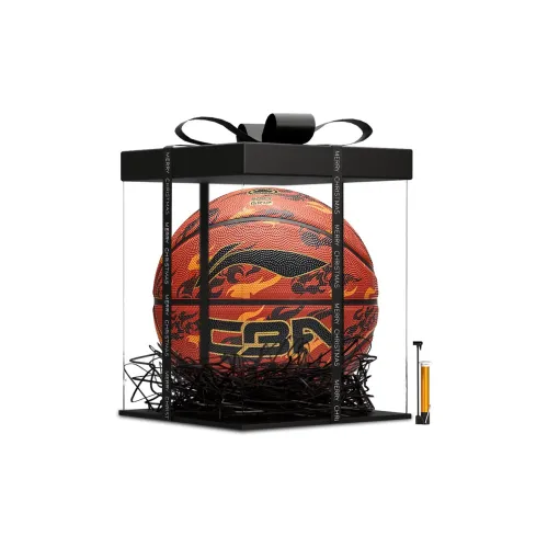 LiNing Rubber Basketball Black Red Size 7 Ball Training Unisex