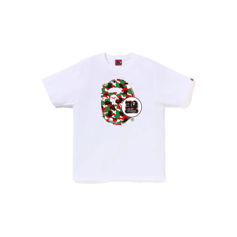 A BATHING APE Store Dubai Bape 30th Anniversary Ape Head Tee Set-1