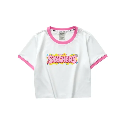 Skechers X Little Liu Duck Co-branded Model Crop Tops Women's